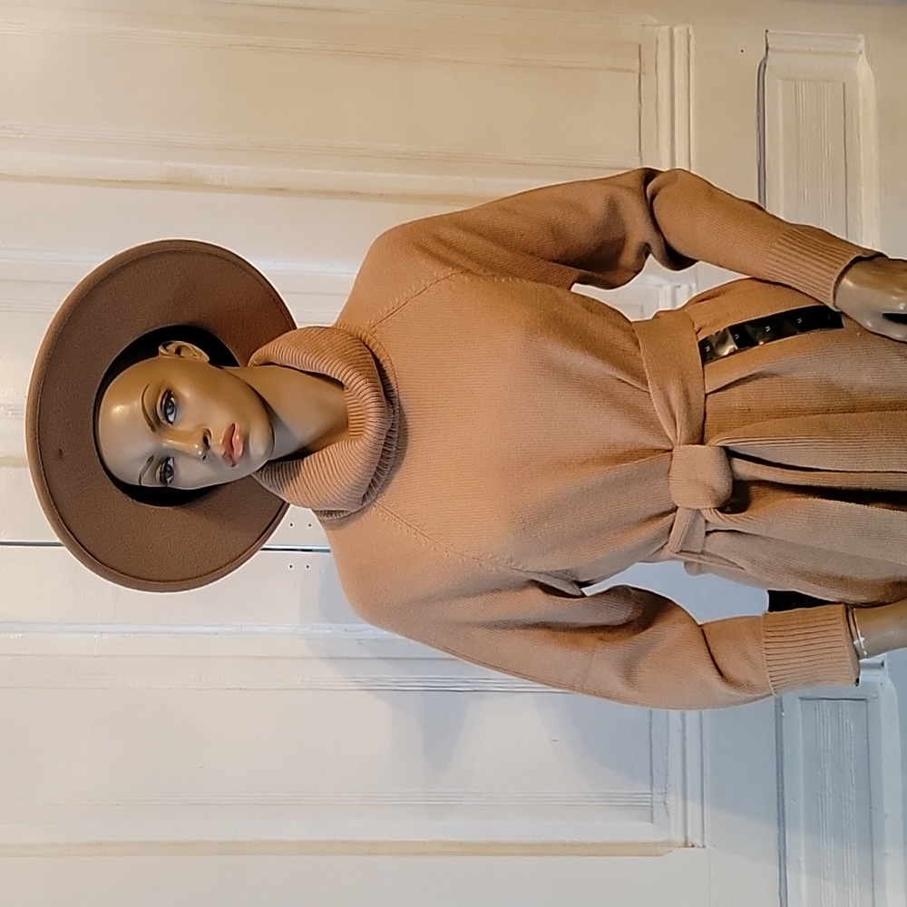 Banana Republic Camel sweater dress - Picture 2 of 8